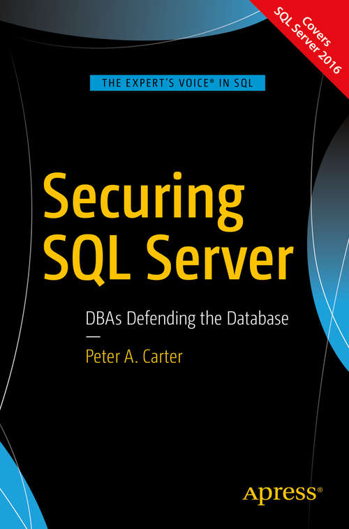 Book cover of Securing SQL Server
