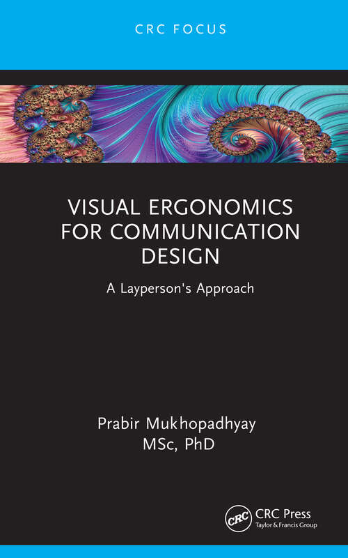 Book cover of Visual Ergonomics for Communication Design: A Layperson's Approach