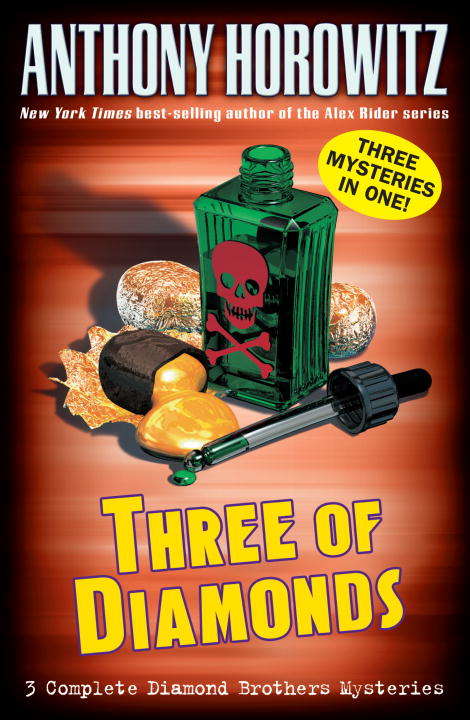 Book cover of Three of Diamonds (Diamond Brothers Omnibus)