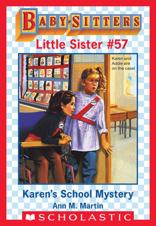 Book cover of Karen's School Mystery (Baby-Sitters Little Sister #57)