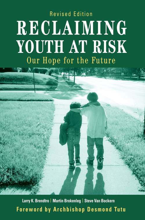 Book cover of Reclaiming Youth at Risk: Our Hope for the Future
