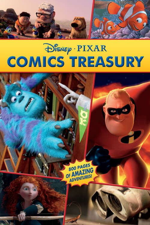 Book cover of Pixar Treasury