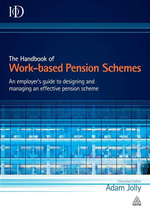 Book cover of The Handbook of Work-based Pension Schemes