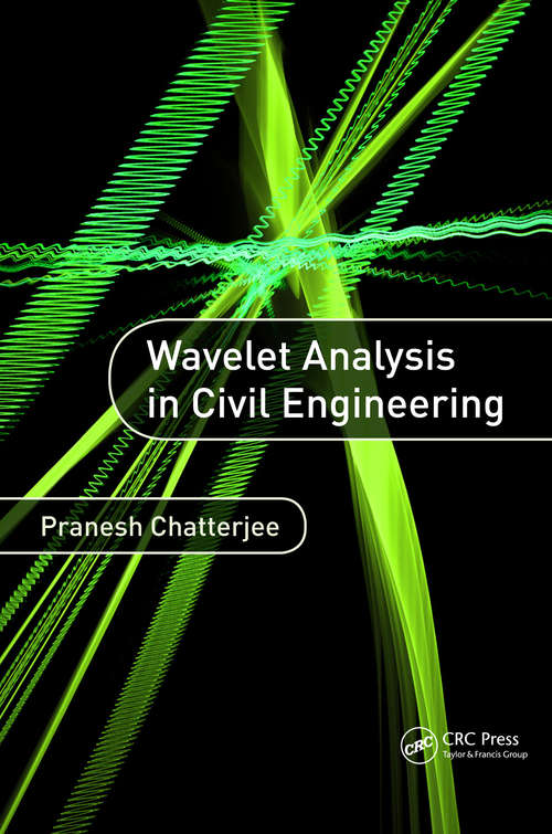 Book cover of Wavelet Analysis in Civil Engineering (1)