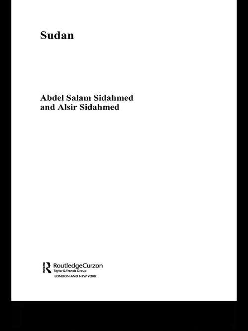 Book cover of Sudan (The Contemporary Middle East)