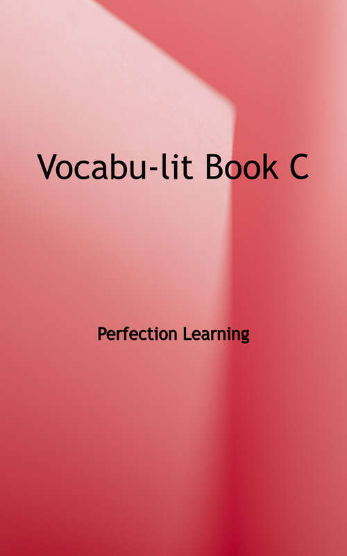 Book cover of Vocabu-Lit, Book C: Building Vocabulary Through Literature