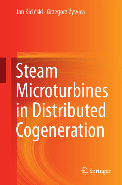 Book cover of Steam Microturbines in Distributed Cogeneration