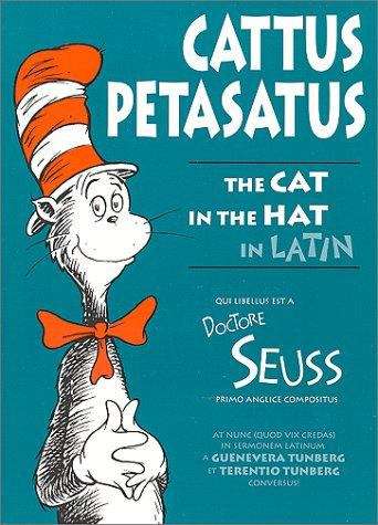 Book cover of Cattus Petasatus: The Cat in the Hat in Latin