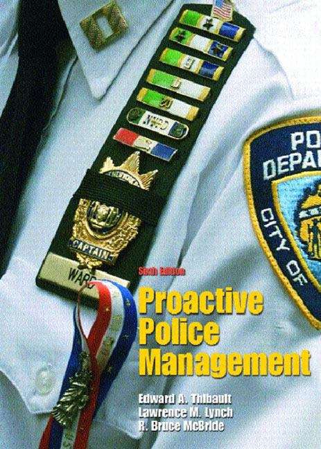 Book cover of Proactive Police Management