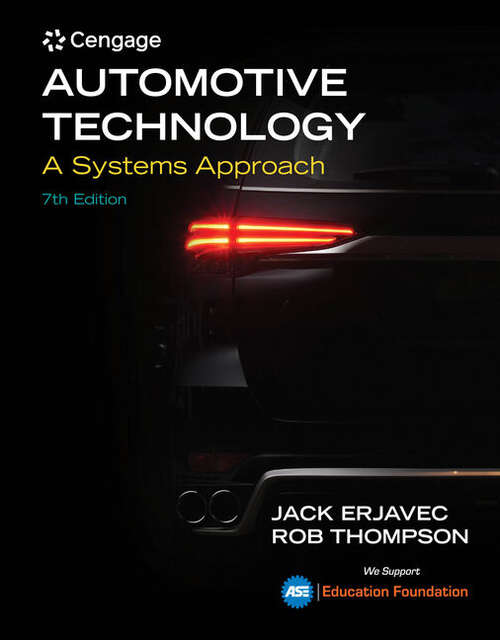 Book cover of Automotive Technology: Text And Test Prep Guide + Supplement (Seventh Edition)