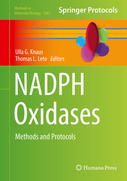 Book cover of NADPH Oxidases: Methods and Protocols (1st ed. 2019) (Methods in Molecular Biology #1982)