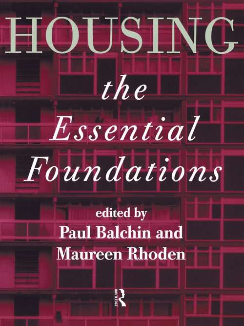 Book cover of Housing: An Introduction (4)