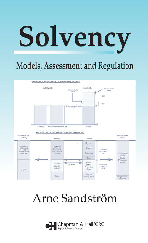 Book cover of Solvency: Models, Assessment and Regulation (1)