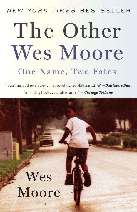 Book cover of The Other Wes Moore: One Name, Two Fates