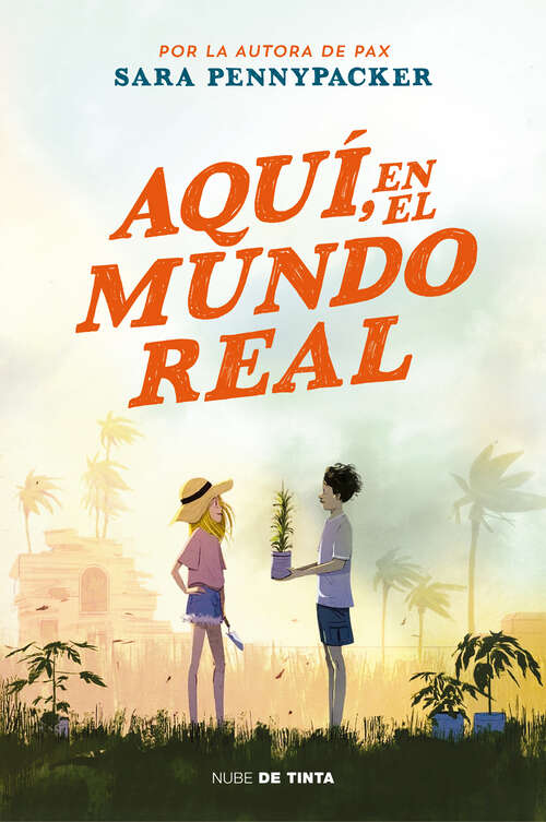 Book cover of Aquí, en el mundo real