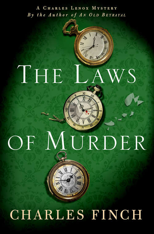 Book cover of The Laws of Murder: A Charles Lenox Mystery (Charles Lenox Mysteries #8)