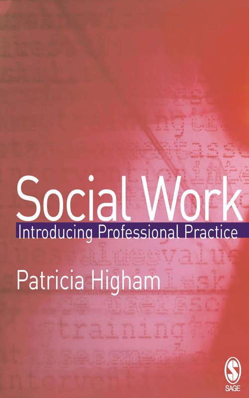 Book cover of Social Work: Introducing Professional Practice