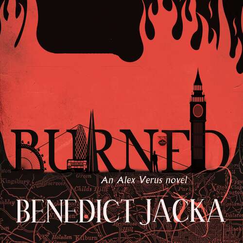 Book cover of Burned: An Alex Verus Novel from the New Master of Magical London (Alex Verus #7)