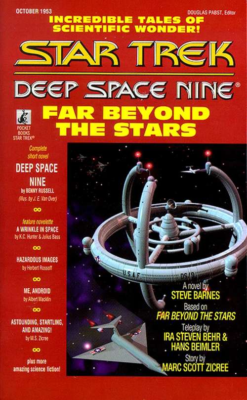 Book cover of Far Beyond The Stars (Star Trek)