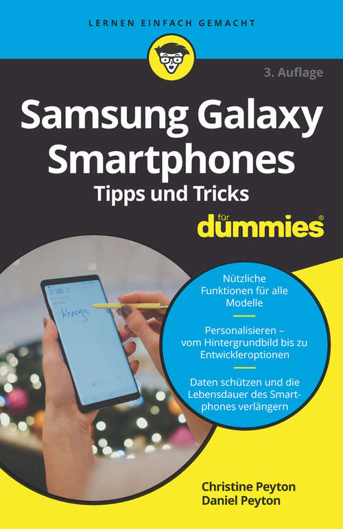 Book cover of Samsung Galaxy Smartphones Tipps und Tricks für Dummies (3. Auflage) (Für Dummies)
