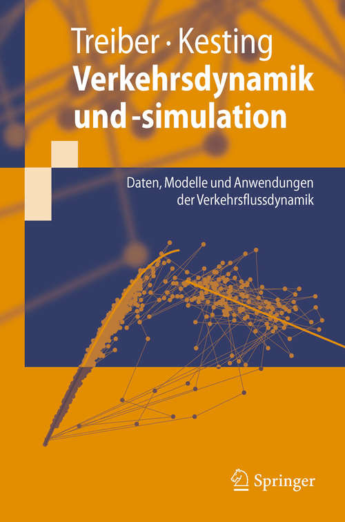 Book cover of Verkehrsdynamik und -simulation