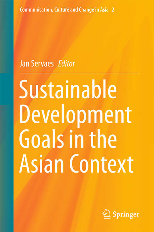 Book cover of Sustainable Development Goals in the Asian Context