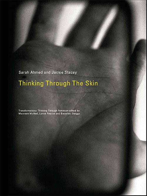 Book cover of Thinking Through the Skin (Transformations)
