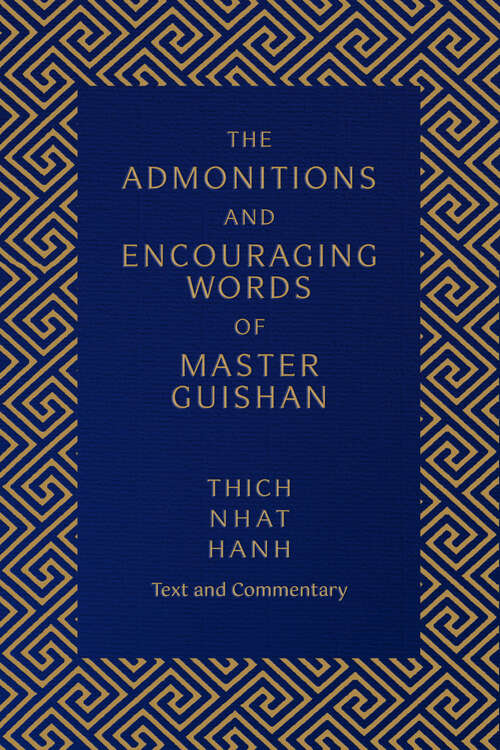 Book cover of The Admonitions and Encouraging Words of Master Guishan