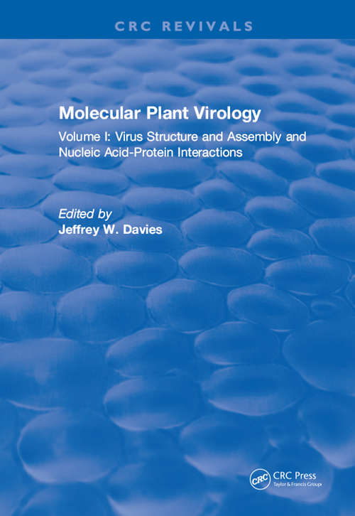 Book cover of Molecular Plant Virology: Volume I: Virus Structure and Assembly and Nucleic Acid-Protein Interactions