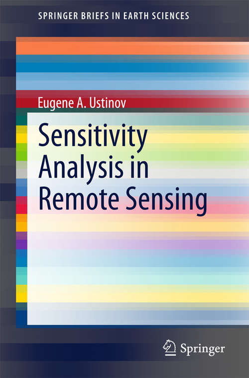 Book cover of Sensitivity Analysis in Remote Sensing