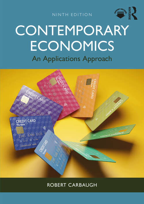 Book cover of Contemporary Economics: An Applications Approach (9)