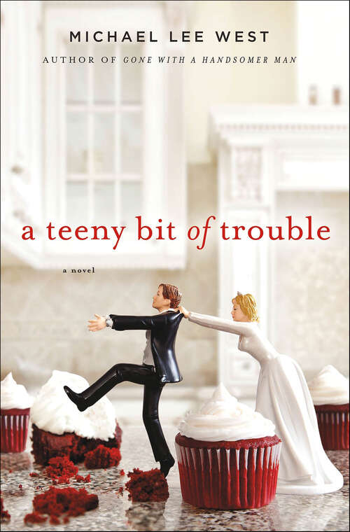 Book cover of A Teeny Bit of Trouble: A Novel (Teeny Templeton Mysteries #2)