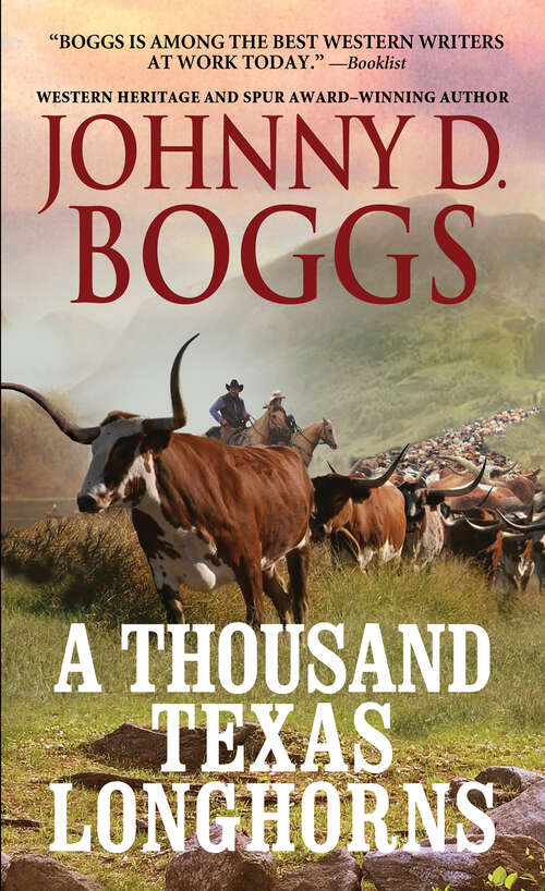 Book cover of A Thousand  Texas Longhorns