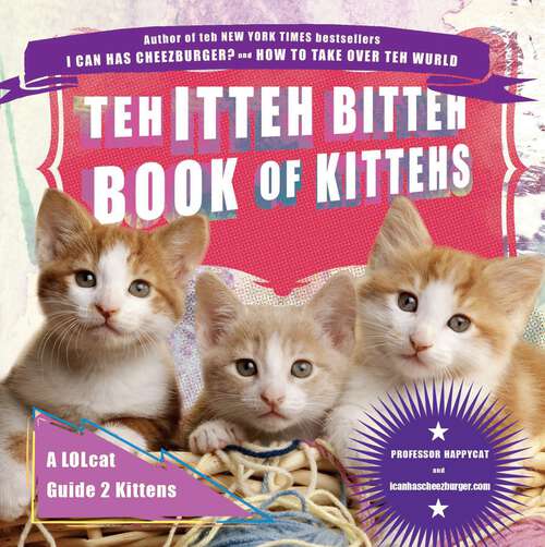 Book cover of Teh Itteh Bitteh Book of Kittehs