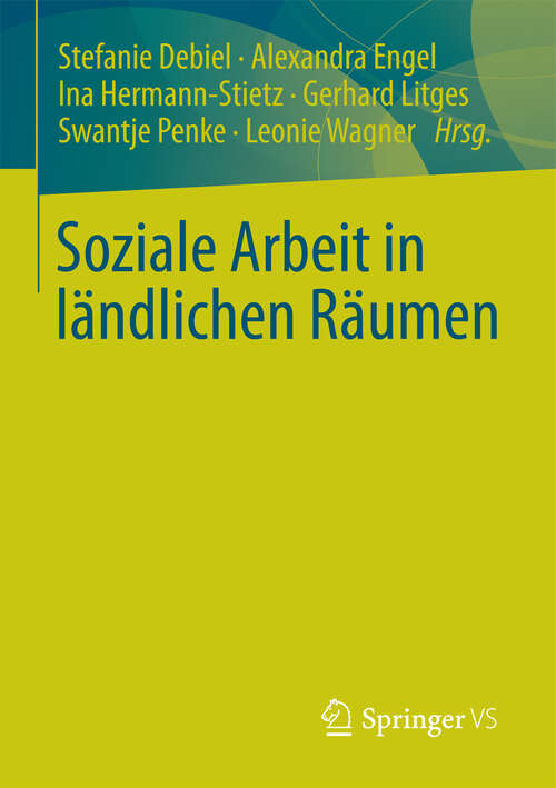 Book cover of Soziale Arbeit in ländlichen Räumen