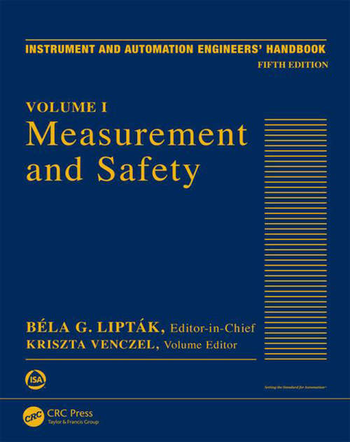 Book cover of Measurement and Safety: Volume I (5)