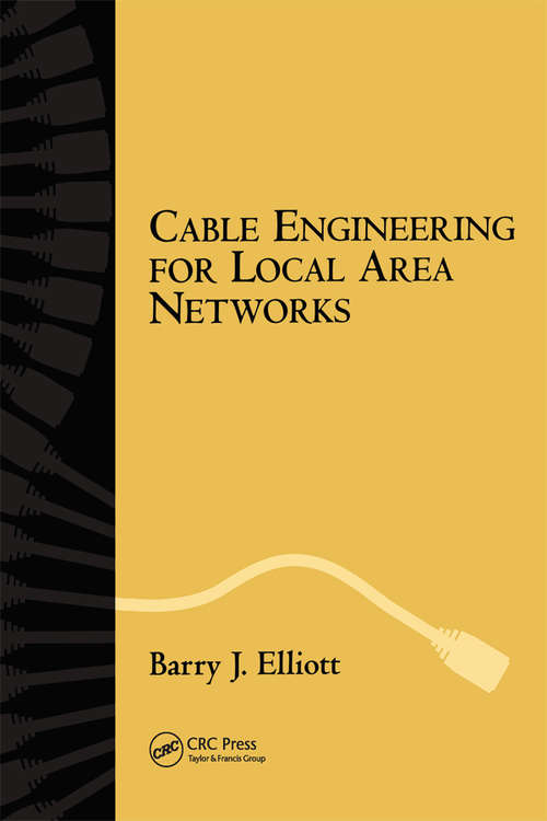 Book cover of Cable Engineering for Local Area Networks