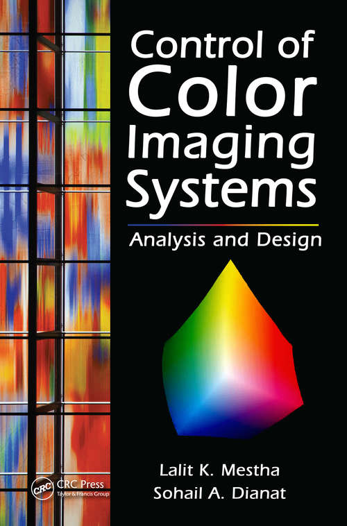 Book cover of Control of Color Imaging Systems: Analysis and Design (1)