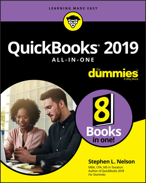 Book cover of QuickBooks 2019 All-in-One For Dummies