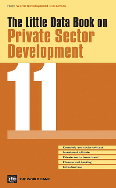 Book cover of The Little Data Book On Private Sector Development 2011