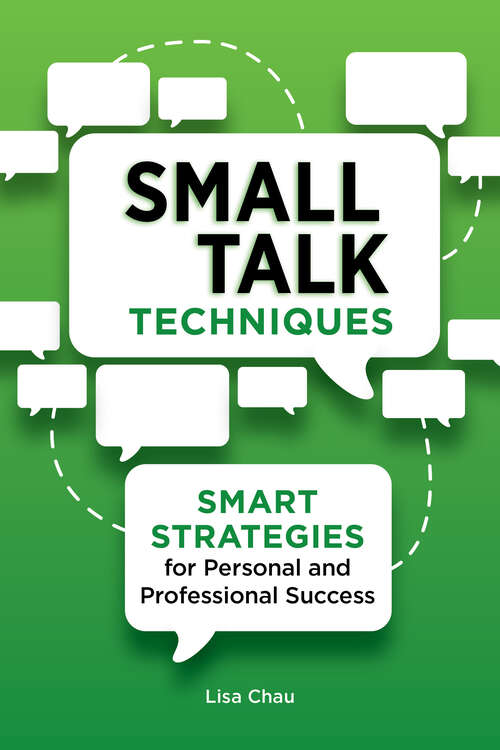 Book cover of Small Talk Techniques: Smart Strategies for Personal and Professional Success