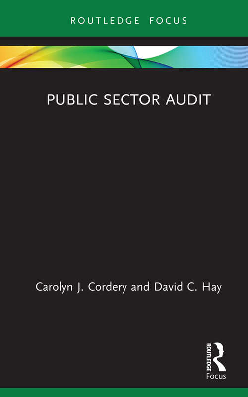 Book cover of Public Sector Audit (Routledge Focus on Accounting and Auditing)