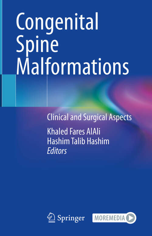 Book cover of Congenital Spine Malformations: Clinical and Surgical Aspects (2024)