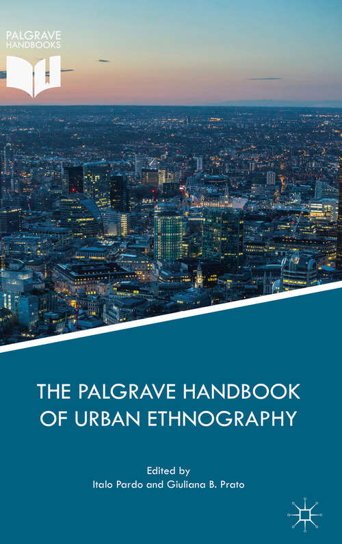 Book cover of The Palgrave Handbook of Urban Ethnography