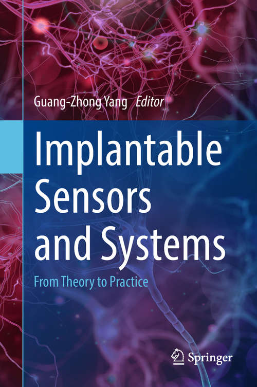 Book cover of Implantable Sensors and Systems