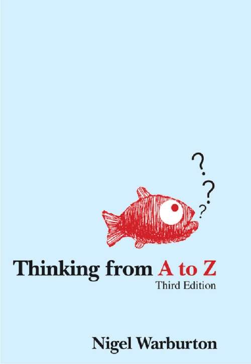 Book cover of Thinking from A to Z (3)