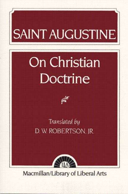 Book cover of On Christian Doctrine