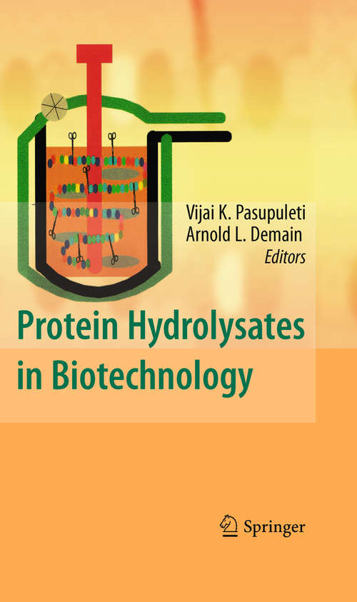 Book cover of Protein Hydrolysates in Biotechnology