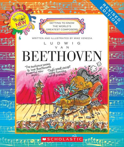 Book cover of Ludwig Van Beethoven (Getting To Know The World's Greatest Composers)