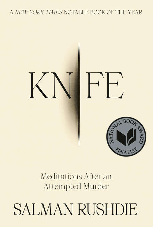 Book cover of Knife: Meditations After an Attempted Murder